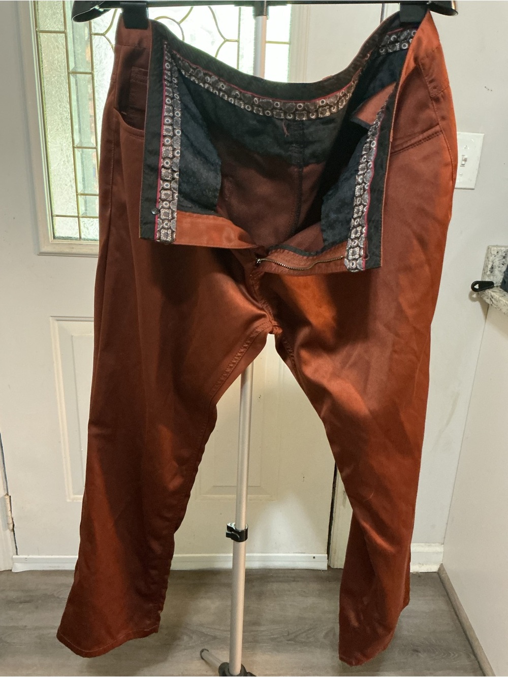 Men's Copper Brown Chinos - Smart Casual Pants